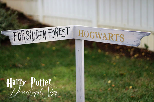 Harry Potter Directional Sign Diy Two Delighted