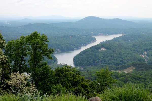 View from Chimney Rock