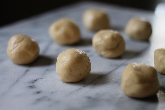 sugar cookie dough balls | Two Delighted