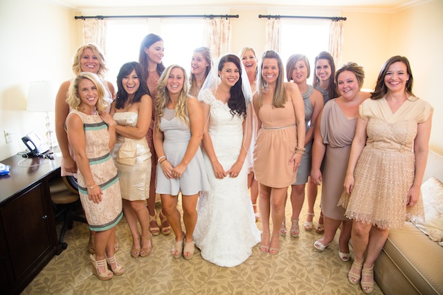 Ginny wedding bridesmaids | Two Delighted